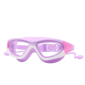 <span class=keywords><strong>Gafas</strong></span> de Natación de Silicona para Niños, Impermeables, Antivaho, con Protección UV, con Tapones para los Oídos - Product Image 3