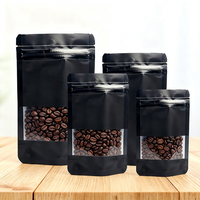 Sachet d'emballage alimentaire refermable personnalisé en Mylar avec fermeture éclair, en aluminium coloré, anti-odeur, pour café, salades, gâteaux, produits numériques