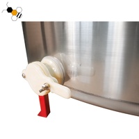 Dispositif de processeur de miel 4 cadres Dadant Manuel Machine d'extraction de centrifugeuse de miel pour l'extraction d'abeilles