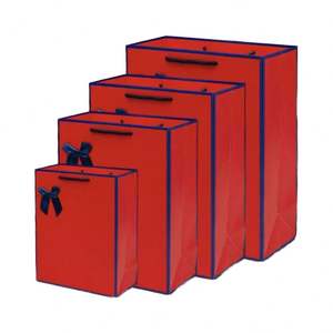 Bolsas de Papel Biodegradables con Asas Reforzadas Ecológicas para Empacar Ropa y Regalos, Diseño Duradero - Product Image 3