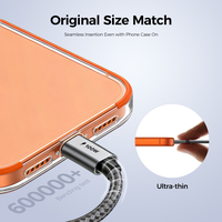 Cable USB C de Silicona de 2M 3M, 60W, Tipo C, 3A, Carga Rápida, Cables de Datos para iPhone, Venta al por Mayor de Fábrica UNIEAN