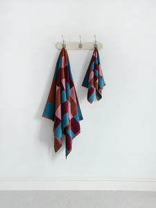 <span class=keywords><strong>Serviette</strong></span> de bain jacquard en coton teint en fil, boucles longues, haute qualité, douce pour la peau, très absorbante, idéale pour un usage quotidien à la maison - Product Image 5