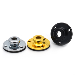 Cache-pickup en laiton pour guitare acoustique et ukulélé, compatible jack 6,35 mm, pour installation d'égaliseur EQ - Product Image 1