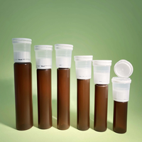 Offre Spéciale – Flacon double compartiment en PP de 20 ml pour liquides buccaux et médicaments en comprimés, avec logo personnalisé sérigraphié et bouchon à vis scellé