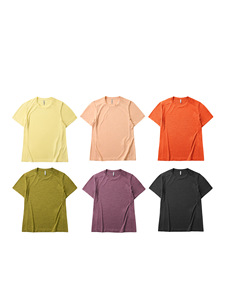 T-shirt de sport décontracté pour femmes, été, randonnée en plein air, course à pied, respirant, polyester, manches courtes - Product Image 1
