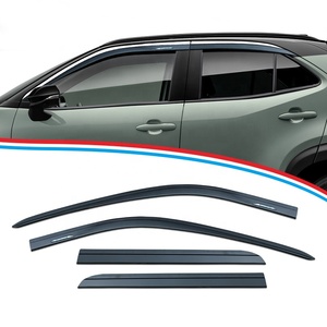 Déflecteur de fenêtre de voiture Pare-pluie de porte Nouveau pare-soleil à injection Accessoires extérieurs pour <span class=keywords><strong>Toyota</strong></span> <span class=keywords><strong>YARIS</strong></span> <span class=keywords><strong>CROSS</strong></span> 2023- - Product Image 3