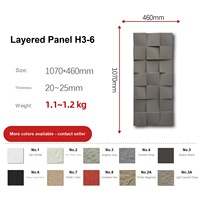 Panneau mural en pierre artificielle en polyuréthane, granit PU, dalle épaisse, écologique, imperméable, résistant au feu, pour l'intérieur des villas