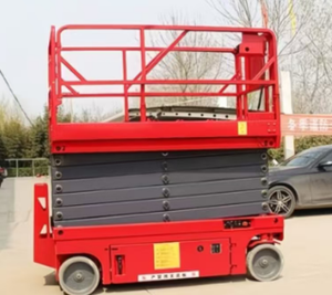 รถยกกรรไกรไฮดรอลิกไฟฟ้าขนาดเล็กแบบขับเคลื่อนด้วยตัวเอง - Product Image 4