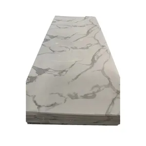 Top Quality Low Price Uv Sheet 1220*2440mm*3mm Marble Pvc Sheets 3d Pvc Marble Sheets Wall Decoration