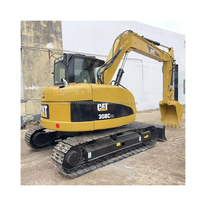 Mini-excavatrice d'occasion Caterpillar 308cccr 8 tonnes, modèle japonais d'origine, 2023, prix bas, moteur 80 kW, capacité de la benne de 0,37 m³ - Product Image 1