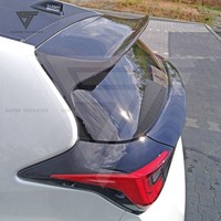 Aileron de toit personnalisé en fibre de carbone style VRS pour Toyota Gr Yaris Mxpa12 Gxpa16 2020-2022