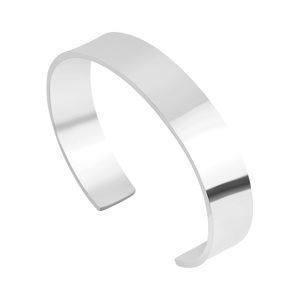 High Polishing Modern Minimalist Open End Bracelets Stainless Steel <b>Engraved</b> Fashion Chain Link Jewelry with Custom <b>Bangle</b> Name - Product Image 2
