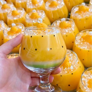 Creative Food Imitation Watermelon Slush Scented Candle Soy Wax Glass <b>Cup</b> Home Shooting Decor Present - Product Image 4