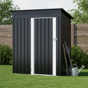 Abri <span class=keywords><strong>de</strong></span> <span class=keywords><strong>jardin</strong></span> inclinable résistant aux intempéries, <span class=keywords><strong>armoire</strong></span> <span class=keywords><strong>de</strong></span> rangement extérieure, abri <span class=keywords><strong>de</strong></span> rangement pour <span class=keywords><strong>tondeuse</strong></span> à gazon - Product Image 2