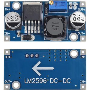 LM2596 DC-DC Buck <b>Converter</b> Module 3.0-40V to 1.5-35V Adjustable Step Down <b>Voltage</b> Regulator Power Supply Module - Product Image 4