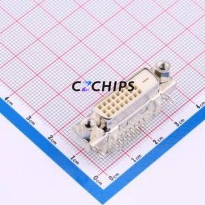 QH11121-DBT1-4F DVI Connector Bent Lead Through Hole Connector - Product Image 1