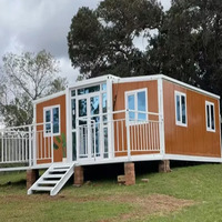 Contenedor Expandible de Tamaño Personalizado con Estructura de Acero Prefabricada y Panel Aislado para Cabaña Turística Costera