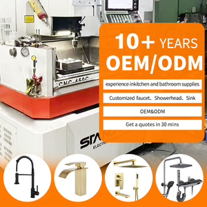 תצוגה דיגיטלית של יאק הוביל ברז חדר אמבטיה בהיר מערבל חור אחד מטפס מים קרים קרים מים חמים לשטוף את הברז האגן - Product Image 4