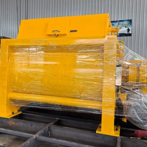 Malaxeur à béton électrique jaune 500L à double arbre forcé, type JS, pour mélange prêt à l'emploi, <span class=keywords><strong>prix</strong></span> usine Chine - Product Image 3