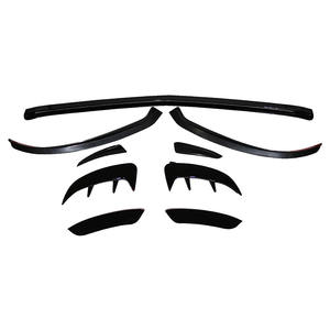 7 pièces pare-chocs avant lèvre Bodykit ailettes séparateur garniture évent ailettes pour <span class=keywords><strong>mercedes</strong></span>-benz W177 A220 Sport 2019 - Product Image 1