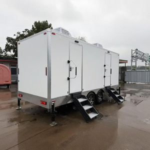<span class=keywords><strong>Camion</strong></span> toilette mobile de luxe VIP avec douche, lavabo et lit intégré pour voyages et camping - Product Image 1
