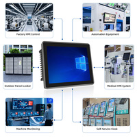 PC Industriale con Schermo Touch da 12,1 Pollici, RS485, Doppia Porta COM, IP65 Impermeabile, Display LCD, Monitor Touch Screen, Intel I5/i7