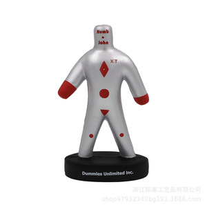 <b>Dummies</b> Unlimited Inc. PU Stress Relief Doll With Base High Rebound Fidget Toy For Adults Unisex - Product Image 5
