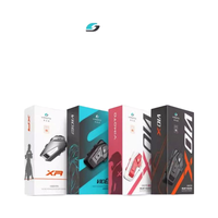 Nouveau casque de moto Vemetone V10S V10X V10XR avec unité JBL pour casque audio, caractéristiques imperméables, matériau ABS, garantie 1 an