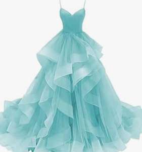 SWS985 Abendkleid Lady Princess Kuchen kleid Abendkleid Ärmellose Mode Stil Farbe Grün - Product Image 4