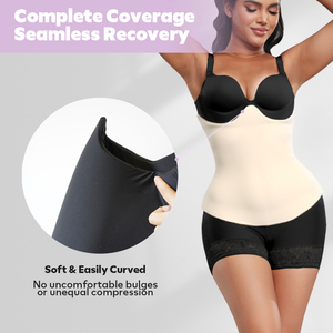 Planche abdominale de compression post-chirurgie pour femmes, 360°, pour récupération après liposuccion, amincissement du ventre, contrôle abdominal, faja lombaire en mousse - Product Image 4