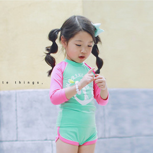 Ensemble de vêtements de bain pour enfants Shishi, garçons et filles, motif ancre - Product Image 3