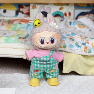 Ensemble de vêtements pour poupée Labubu en vinyle souple, style macaron d'été, pour les générations 1 et 3, unisexe, enfants de 5 à 7 ans - Product Image 3