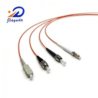 Cordon de brassage fibre optique multimode Elite OM1 OM2 1, sélectionnable LC SC ST FC, qualité réseau télécom, 62.5/125 50/125µm