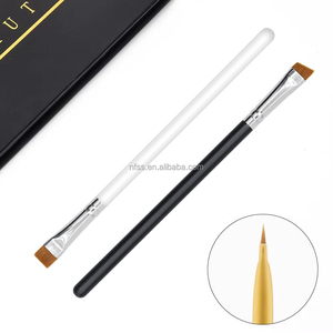 Pinceles <span class=keywords><strong>de</strong></span> maquillaje <span class=keywords><strong>de</strong></span> boceto <span class=keywords><strong>de</strong></span> precisión <span class=keywords><strong>de</strong></span> cejas ultrafinos en ángulo hoja oblicua delineador <span class=keywords><strong>de</strong></span> <span class=keywords><strong>ojos</strong></span> plano corrector cepillo <span class=keywords><strong>de</strong></span> cejas <span class=keywords><strong>para</strong></span> teñir - Product Image 2