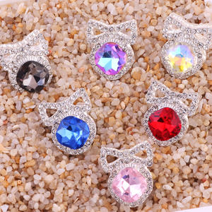 2025 Venta caliente amor completo Rhinestone cristal corazón cuentas para bolígrafos DIY joyería teléfono cadenas pluma accesorios de cuentas - Product Image 6