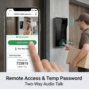 Sistema de Intercomunicación Hiwink Matter con Reconocimiento Facial, Compatible con Apple HomeKit y Google Home, Videoportero Wifi PoE para Viviendas - Product Image 5