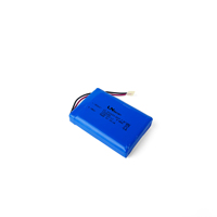 Batterie Li-ion LN7.4V 1200mAh 2S 553450 avec connecteur JST pour voiture RC, camion RC, bateau RC, jouets télécommandés