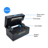 POS 4 pouces USB sans fil imprimante d'étiquettes thermiques 4x6 feuille de route autocollant reçu et imprimante d'étiquettes d'expédition de codes à barres