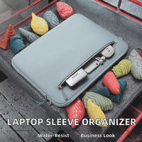 Sac de rangement étanche en nylon pour tablette et ordinateur portable, style professionnel, organisateur d'accessoires numériques, clavier et documents – Vente en gros