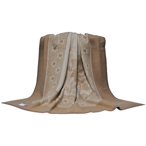ผ้าห่มบลูฟีนิกซ์ ขนคา<span class=keywords><strong>เมล</strong></span>มองโกเลีย ขนาดคิงไซส์ เนื้อนุ่มพิเศษ ทอลายแจ็คการ์ด<span class=keywords><strong>สี</strong></span><span class=keywords><strong>น้ำตาล</strong></span> สำหรับผู้ใหญ่ ผ้าขนคาเมลเนื้อนุ่ม ผ้าห่มหรูหรา - Product Image 3