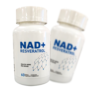 תוסף NAD+ טהור בעל עוצמה גבוהה ביותר וספיגה מקסימלית, 1000 מ\\\"ג, אנרגיה ותיקון DNA, תפקוד מוחי - Product Image 1