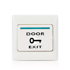 PVC Plastic Panel Access Control Button <strong>Switch</strong> <strong>Used</strong> for Access Control System and Home Security protection Exit Button - Product Image 1