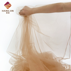 <span class=keywords><strong>Tela</strong></span> de Tul Nupcial en 17 Colores, Champán, Beige, para Confección de Vestidos, Marrón, Nude, Efecto Piel, Malla Suave, Velos - Product Image 5