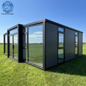 Casa Contenedor Expandible Smartbuild, Libre de Asbesto, Certificada por la CE, Transpirable, Diseño Moderno de Mediados de Siglo, Apartamento de 2-3 Dormitorios - Product Image 1
