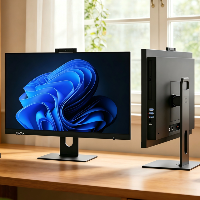 All in One Computer OEM 23.8inch 27inch  I3 I5 I7 Slim 1080P Business Office Desktop PC