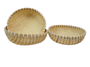 Cestas de Almacenamiento de Bambú Multifuncionales Hechas a Mano, 100% Naturales y Ecológicas, Fabricante Vietnamita Viet Anh - Product Image 2