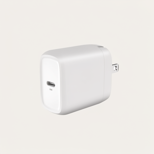 USB-C Wall Charger Short Circuit Protection for Tablets Phones (/iPad/) Portable 20W