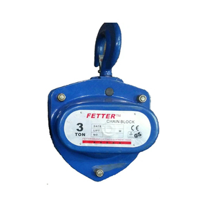 Buy Heavy Duty Chain Pulley Block 3 Ton Capacity 3m Lift Manual Chain <b>Hoist</b> for Crane and Material Handling - Product Image 1