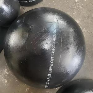 Tapa de extremo de tubería de <span class=keywords><strong>acero</strong></span> al carbono de 3 pulgadas, forjada, pulida, antirrobo, de <span class=keywords><strong>acero</strong></span> <span class=keywords><strong>inoxidable</strong></span>, tipo Dn15-Dn2000, para tanques de gas/aceite/<span class=keywords><strong>agua</strong></span> - Product Image 3