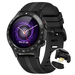 Lemfo — montre connectée M5s, w34 t500, w26, v8 dz, 09, bracelet électronique, avec appareil photo, Original, carte sim